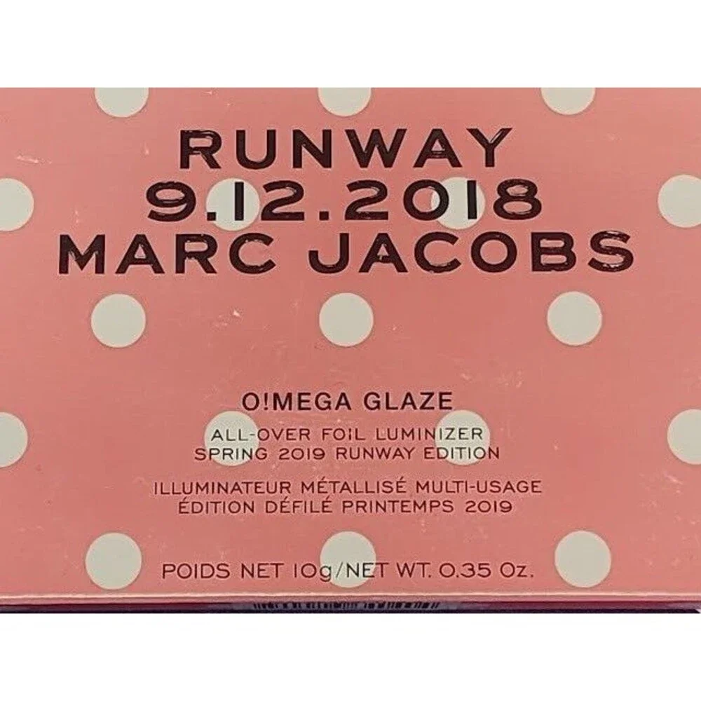 Marc Jacobs O! Mega Glaze All Over Foil Luminizer Highlighter 80 Wo!rth The Wait